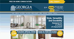 Desktop Screenshot of georgiashutters.com